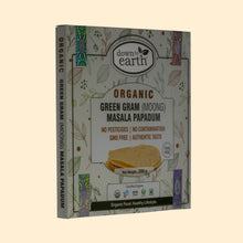 Green Gram Lentil Masala (Moong Masala) Papadum Organic 200g-front