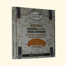 Chickpea Masala (Chana Masala) Papadum Organic 200g-front