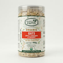 Apple, Cinnamon & Coconut Oats Organic 400g (6 Pack)