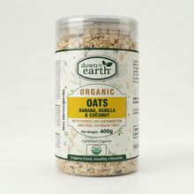 Banana, Vanilla & Coconut Oats Organic 400g (6 Pack)