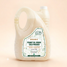 Peanut Oil (Virgin Cold Pressed) Organic 5L