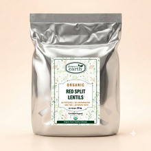 Red Split Lentils (Masoor Dal) Organic 20kg