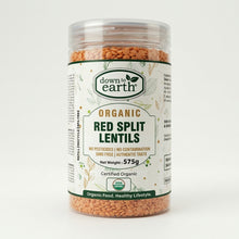 Red Split Lentils (Masoor Dal) Organic 575g (6 Pack)