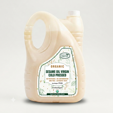Sesame Oil (Virgin Cold Pressed) Organic 5L