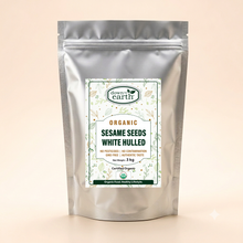 Sesame Seeds White (Hulled) Organic 3kg