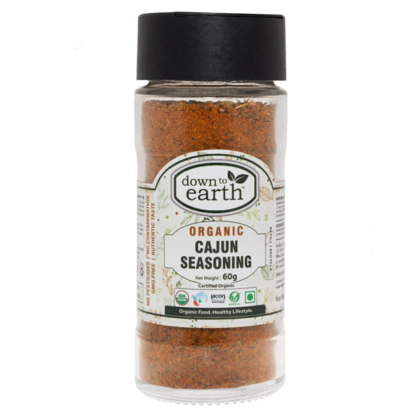 Cajun Seasoning Organic 60g DTE Foods