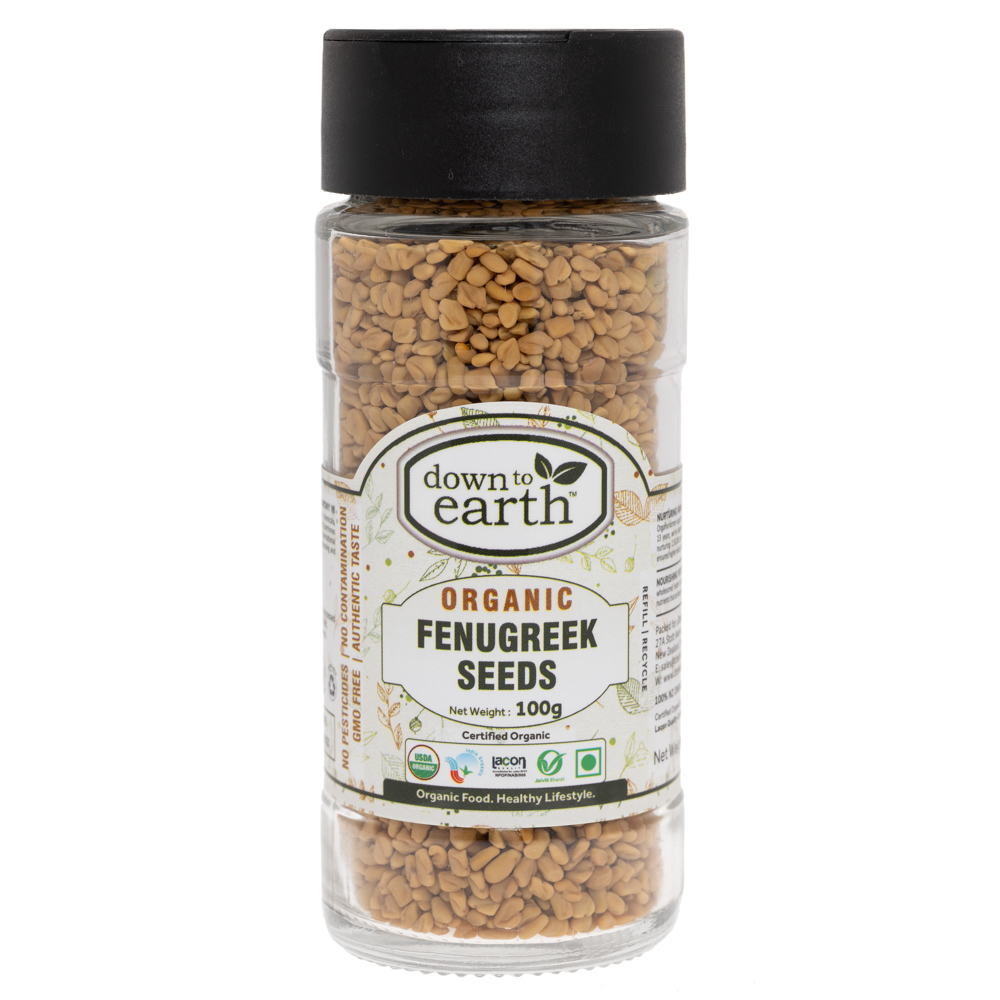 Fenugreek Seeds Organic 100g DTE Foods