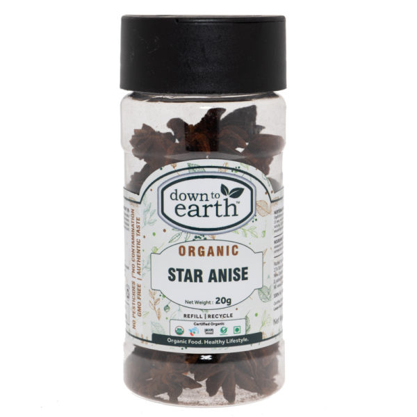 Star Anise Organic 20g DTE Foods