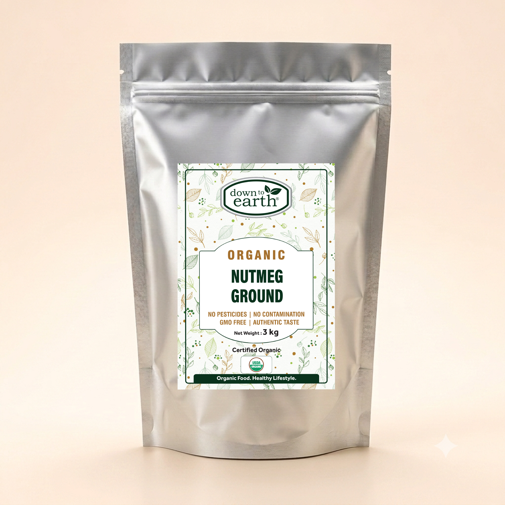 Nutmeg Ground Organic 3kg