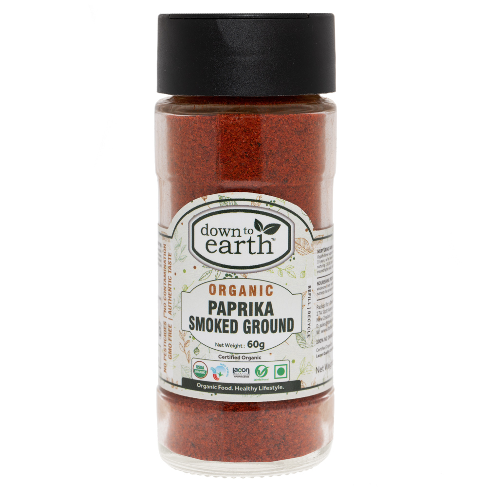 Paprika Smoked Ground Organic 60g - DTE Foods