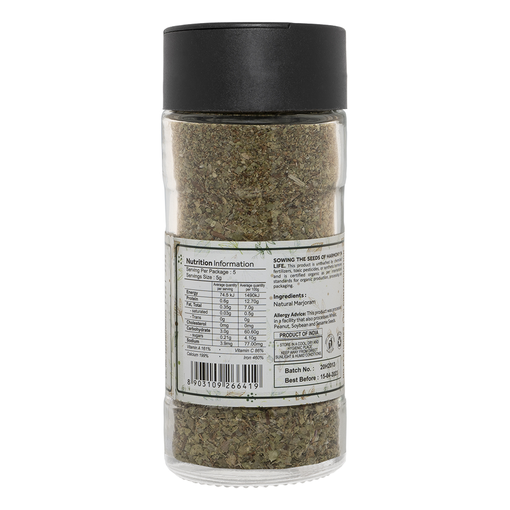 Marjoram Natural 25g - DTE Foods