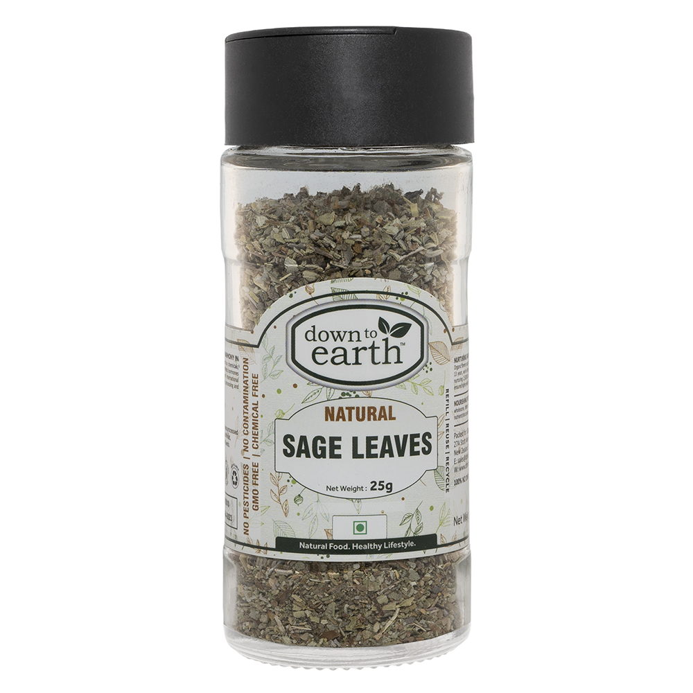 Sage Leaves Natural 25g - DTE Foods