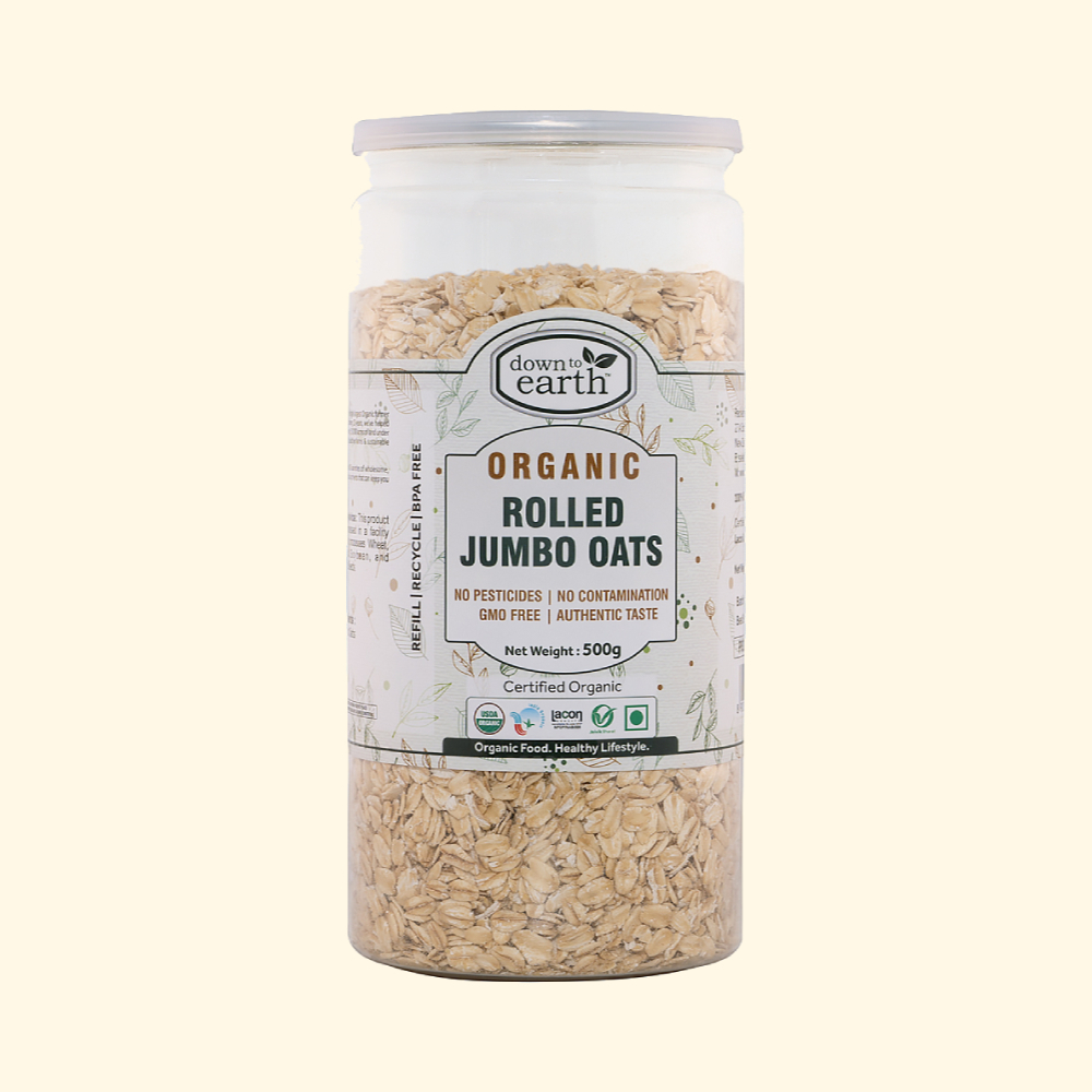 Rolled Jumbo Oats Organic 20kg DTE Foods